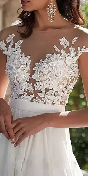 Affordable boho wedding dresses