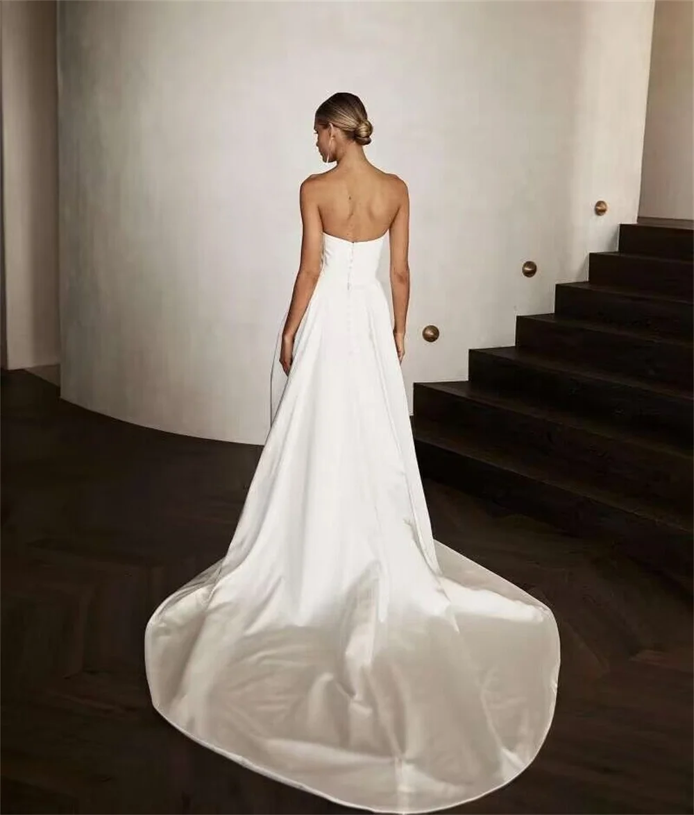 Corset trumpet wedding dress - Image 4