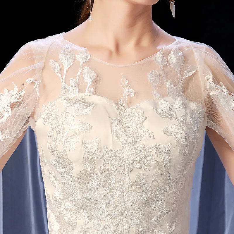 Lace ball gown wedding dress - Image 5