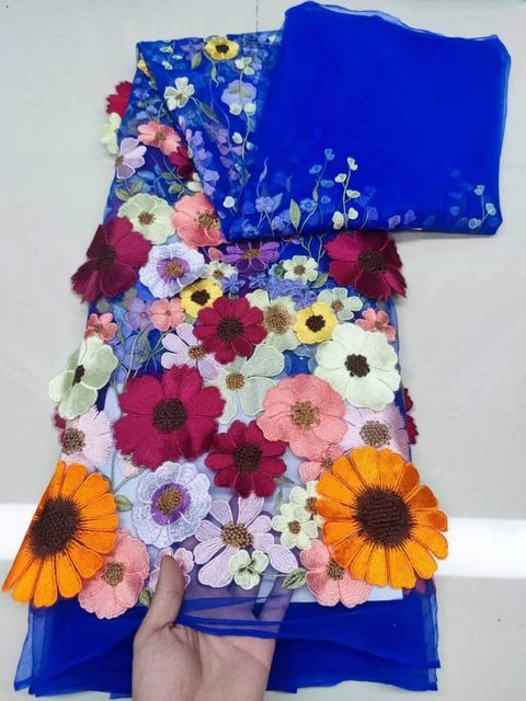 Floral ball gown wedding dress - Image 3