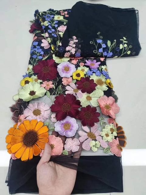 Floral ball gown wedding dress - Image 5