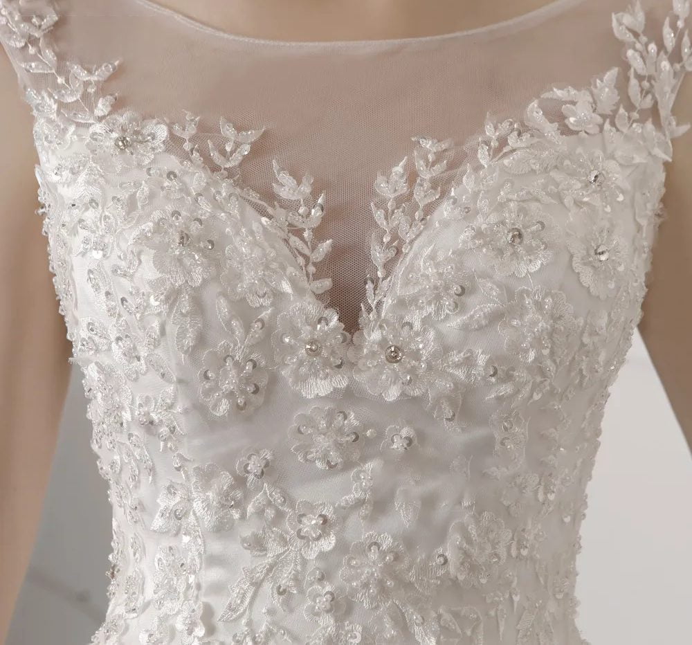 White country wedding dress - Image 5