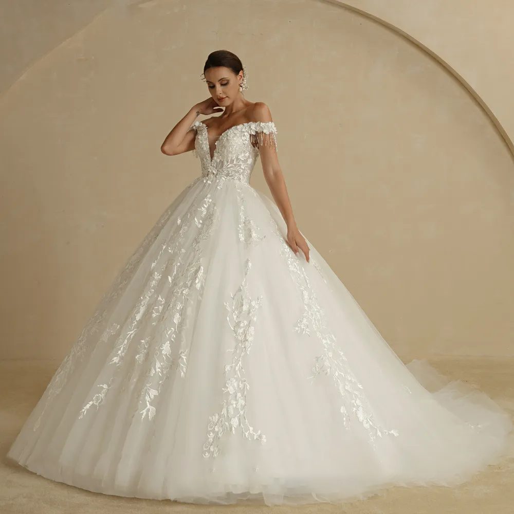Boho summer wedding dress - Image 4