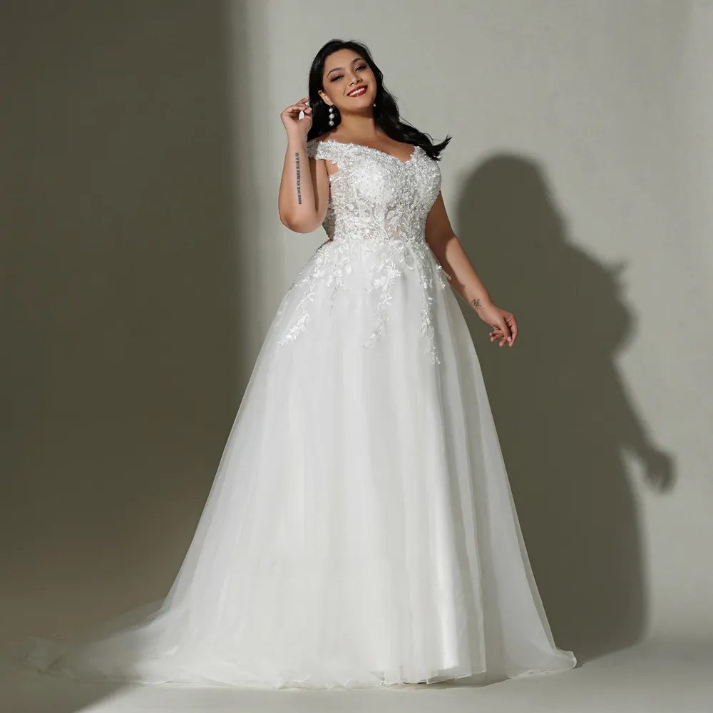 Plus size western wedding dresses - Image 3