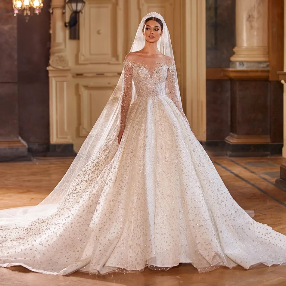 Sweetheart neckline princess wedding dress - Image 5