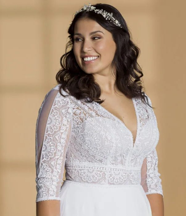 Plus size corset wedding dress - Image 3