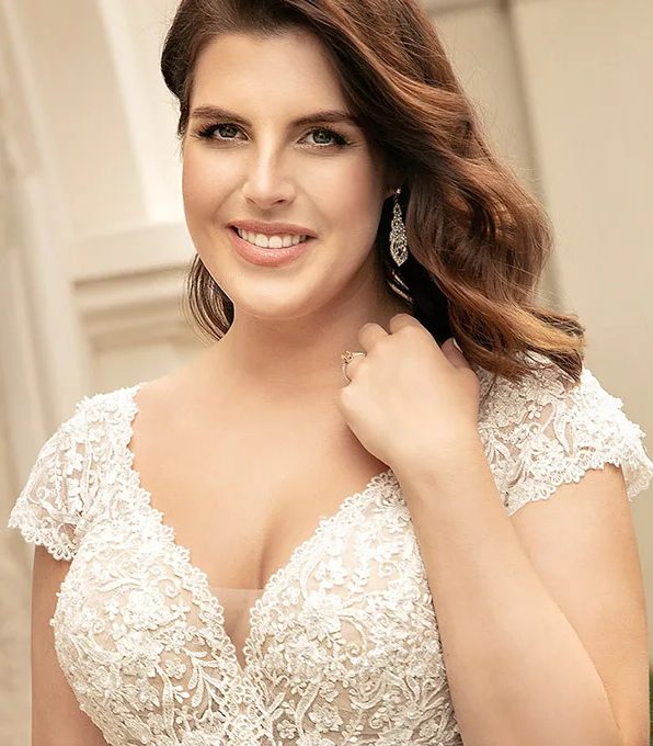 Plus size casual wedding dress - Image 3